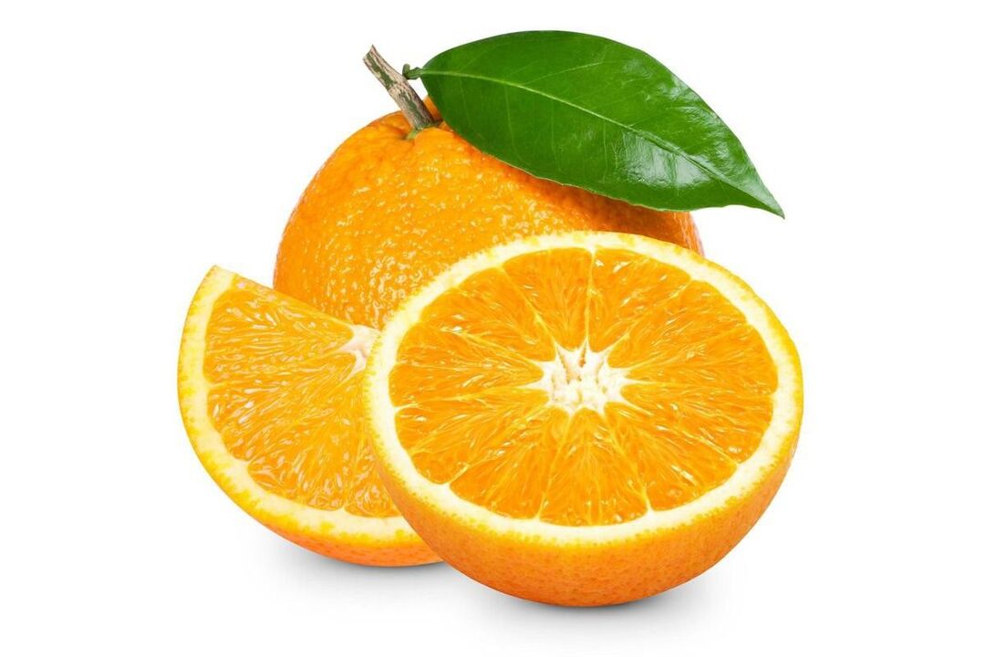 Apelsinai laikantis baltymų dietos